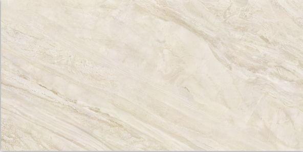Polished Living Room Porcelain Floor Tile Anti Slip Beige Color In Stock