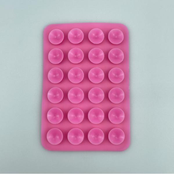 Silicone 24 Anti Slip Silicone Custom Adhesive Suction Cup Pads for Cell Phone Holder