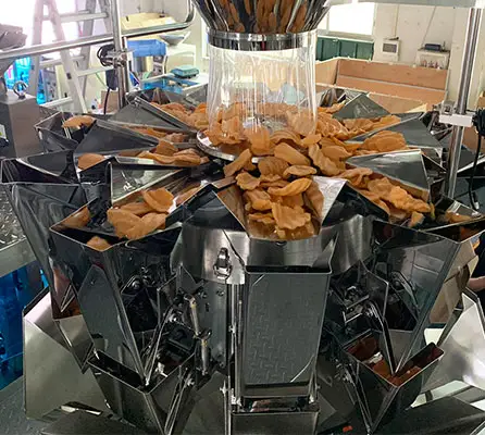 LC-520A VFFS Packaging Machine vertical form fill seal system ideal for packaging snacks grains coffee and other food products