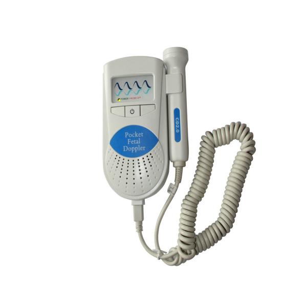 Portable Pocket Fetal Doppler Heartbeat Detector Home Care