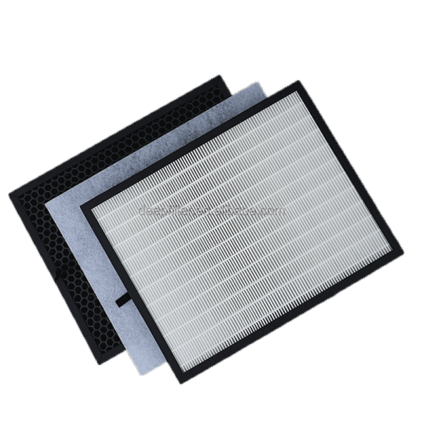 OEM Honeycomb Activated Carbon HEPA Air Filter Compatible with Sharp FU-888SV High Efficiency Customizable Size