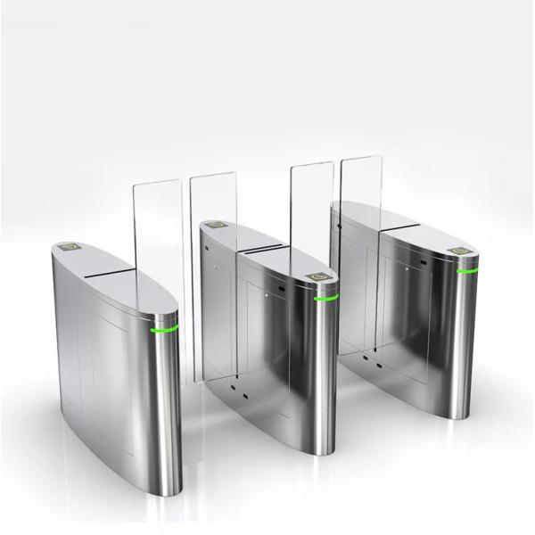 High Security BLDC Motor Bi-directional Optical Turnstile with 30-35 Persons/Minute Flow Rate