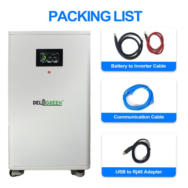 EU Standing 16kwh Complete Battery Pack 48V MB31 EVE 314ah JK 200A BMS