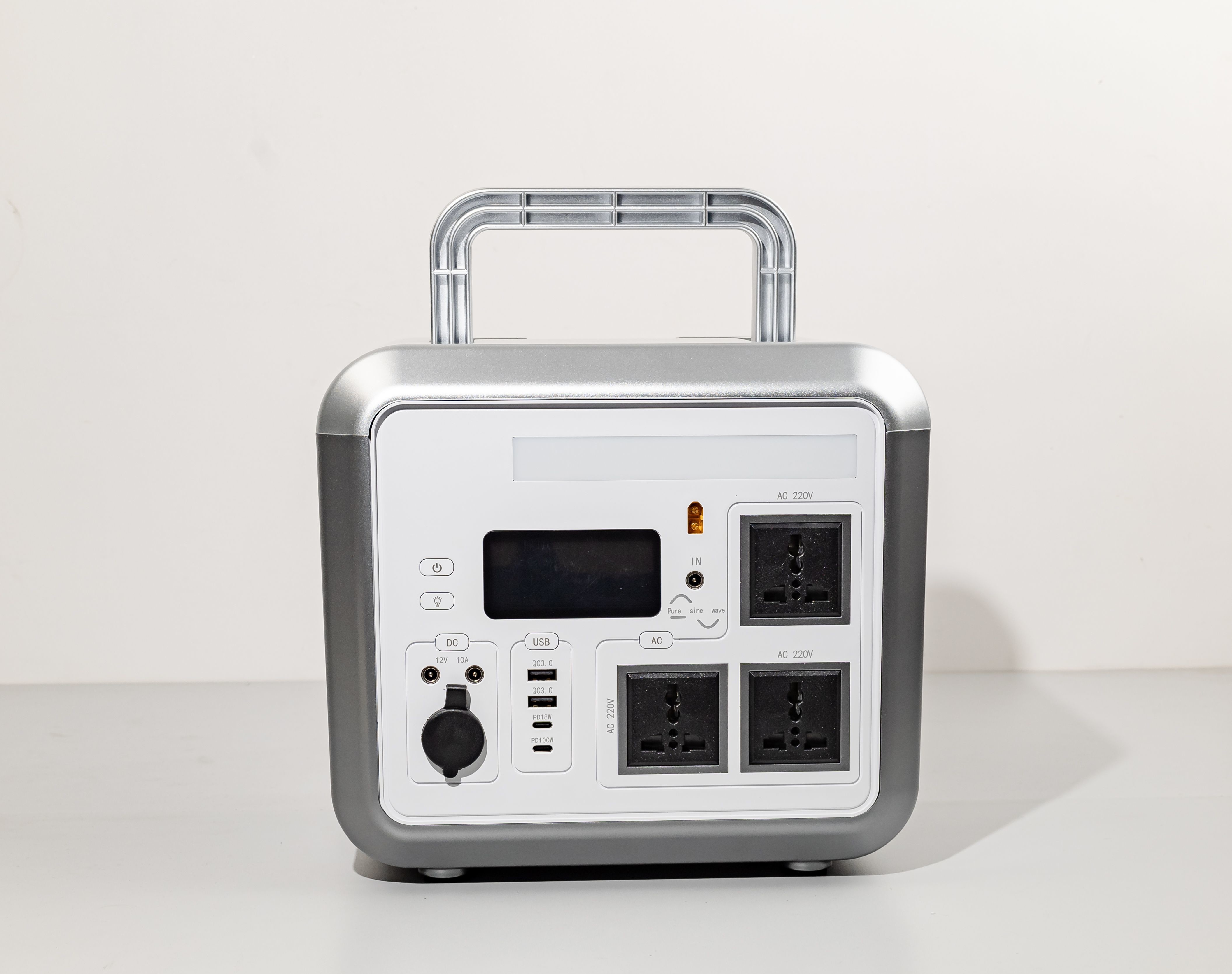 Быстрая зарядка CPAP Сигаретный зажигалка 120 Вт подзарядка 1500 выходная мощность LifePO4 аккумулятор с беспроводной зарядкой для RV