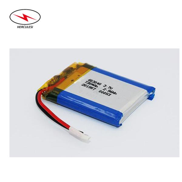клетка мешка Lipo полимера 3.7V 700mAh 750mAh перезаряжаемые