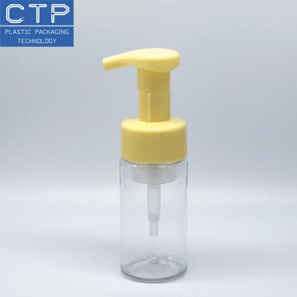 PE Material Plastic Foam Pump Dispenser Cleaning Function Smooth For Bottle
