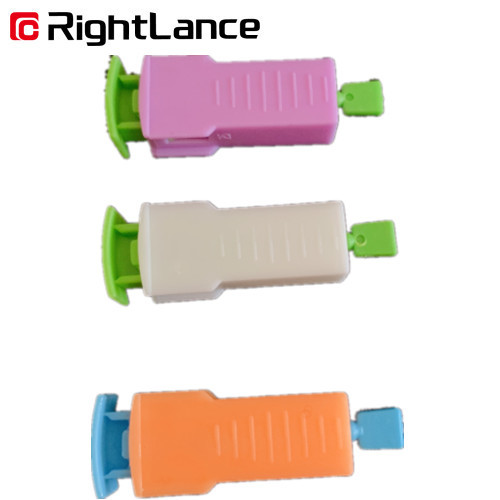 Yellow 28g Automatic Blood Lancet