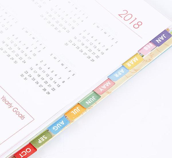 Custom Planner Agenda Spiral Composition Notebook For School Exercise