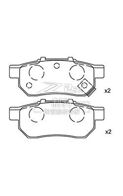 10mm Ceramic BMW Brake Pad Set with Included Wear Sensor 2.5 Pounds Weight and Hardware Included