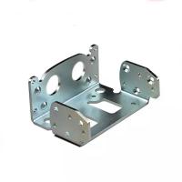 Aluminum Alloy Stamping Hardware U Shaped Custom Metal Brackets Cataphoresis