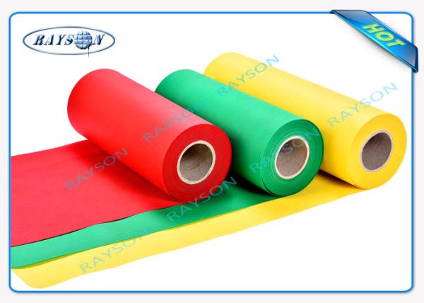 Azul 100% PP Spunbond Tnt não tecido para a mobília do sofá/o colchão mola do bolso