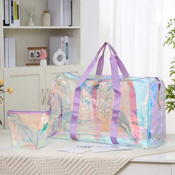 Large Moving Bags With Zipper And Handles Foldable Storage Duffle Bags Heavy Duty Extra Large Totes For College Dorm Travel Clothes Blankets Bedding Moving (Iridescent)