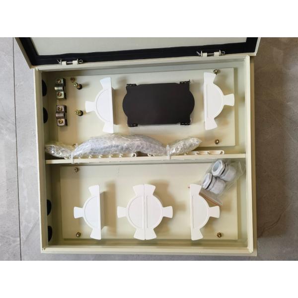 Capacité maximum de fibres de la clôture 144 de fibre de bâti de mur en métal imperméable extérieur