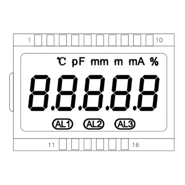 Chinese Wholesalers Quality Products Multi-purpose 5 Digit TN LCD Screen