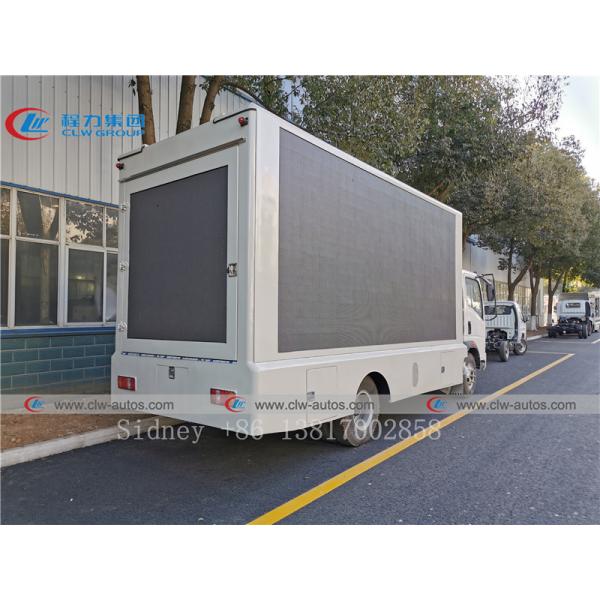 Caminhão de anúncio móvel do diodo emissor de luz de SINOTRUK HOWO 4x2 P4 P5 P6