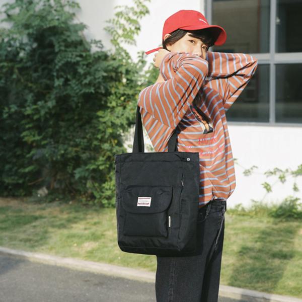 Canvas bag simple single-shoulder cloth bag Korean version of harajuku ulzzang Japanese students art handbag fashion bag