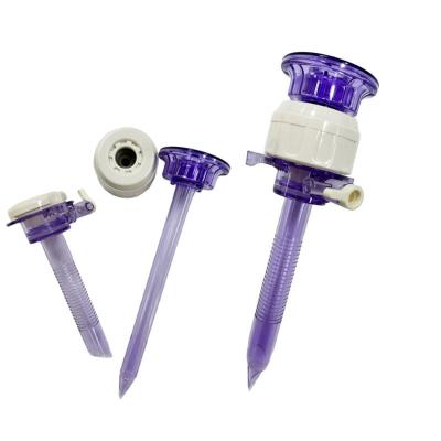 Laparoscopic Disposable Bladeless Trocar Silicone Seal Set Trocar Catheter Thoracic Sterile Individual Pack