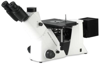 50X 1000X Inverted Metallurgical Microscope Dark Field Polarizing Observation
