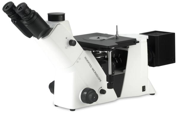 50X 1000X Inverted Metallurgical Microscope Dark Field Polarizing Observation