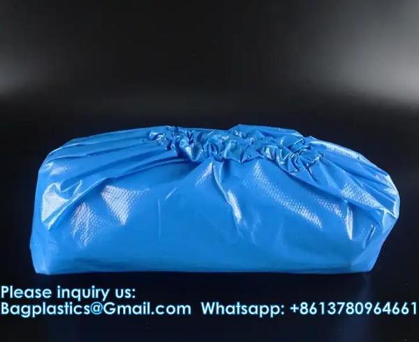 Manufacturers Wholesale Selling Disposable PE Anti - Slip Rain Plastic Waterproof Boot Cover