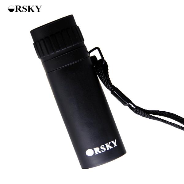 Black Long Range Portable Pocket Hd Monocular Telescope For Golf Watching