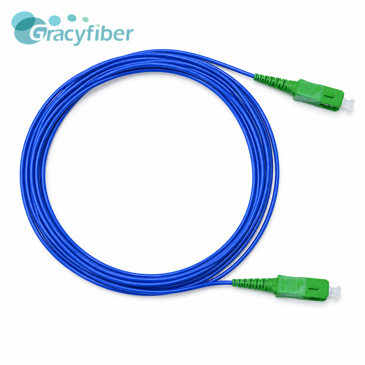 Polarization Maintaining Patch Cord C Band 4m SC APC PM1550 Fiber 2mm Blue Loose Tube for Fiber Laser and Optical Testing,Passive Optical Components
