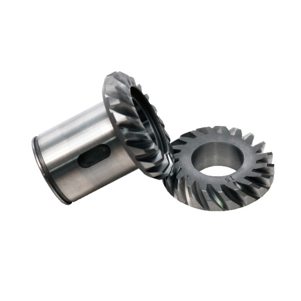 Customized Steel Spiral Bevel Pinion Gear with Gleason Type Tooth Profile for Machine Tools