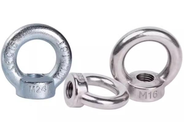 M5 M8  Carbon steel Galvanized eye Nut Grade8.8 Class 8.8 Customized Zinc Plating Metal nuts