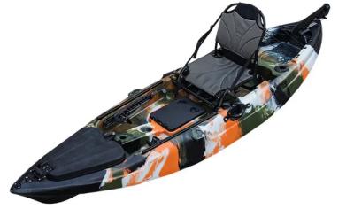 Recreational Plastic Sit On Top Kayak 12 Feet With Adjustable Footrests
