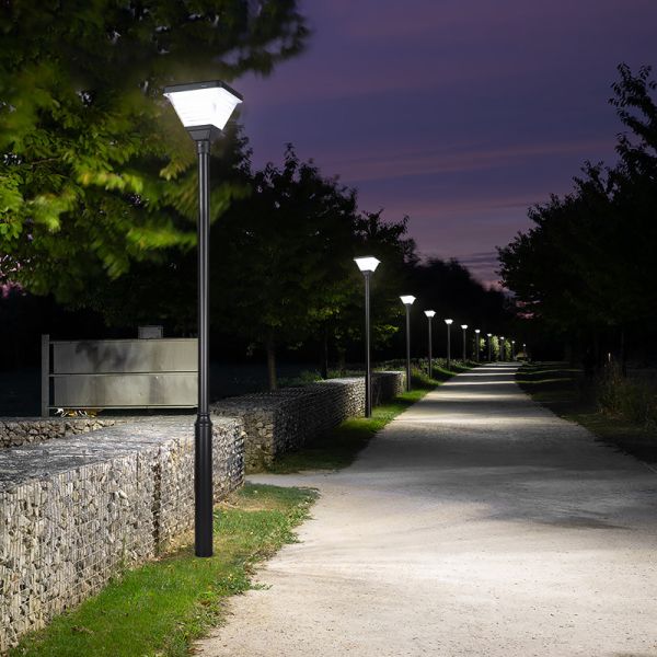 Waterproof Landscape Lights Courtyard light Outdoor Property Community Garden Solar-powered Simple Lamps