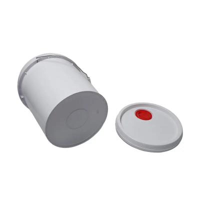 Custom Printing Plastic Lubricating Oil Bucket For Cylindrical Industrial Lubrication