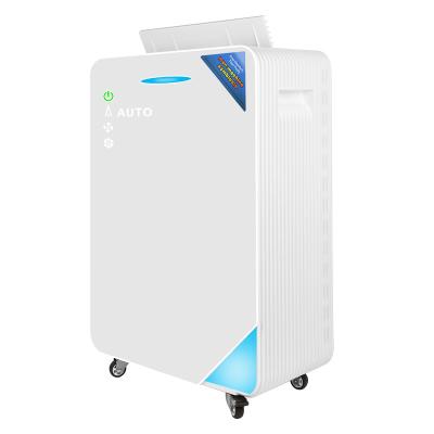 Smart Negative Ion Pollen 100W Hepa Air Purifier With Child Lock