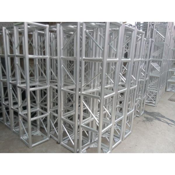 Silver 350 X 350mm Lighting truss /  Aluminum Stage Truss for trade show