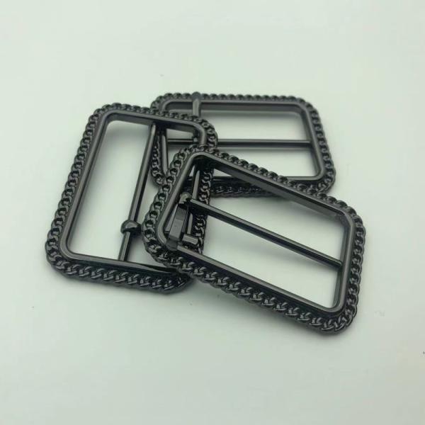 Adjustable 3# Iron Metal Slide Buckle Nickel Free For Variety Bags