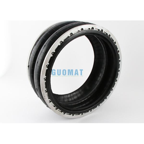 W01-358-7301 Firestone Air Spring Ribbed Neck Aluminum Bead Rings Unequal Spacing 17/8 b,n,w