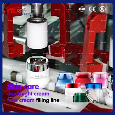 Highly Automated Cosmetic Cream Filling Machine for Face Cream Day Cream Night Cream Moisturizing Cream