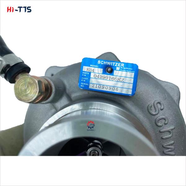 Diesel Engine Turbocharger K04 Turbo 04299166KZ TCD2012L4-2V