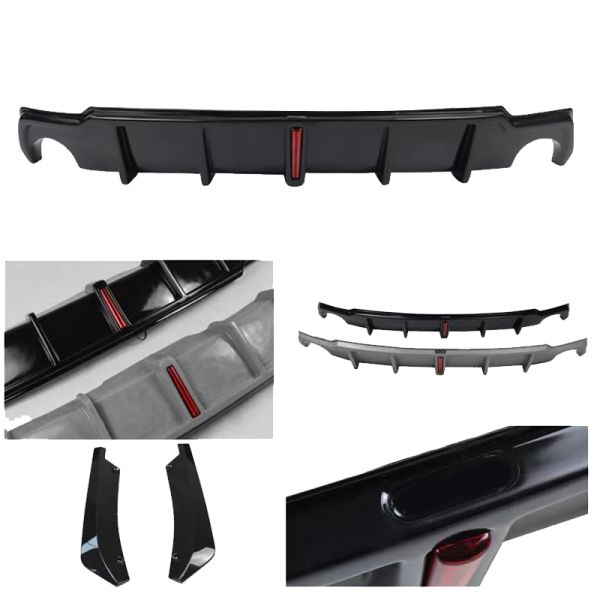 OEM High Quality Body Kit Bumper Lip Rear Bumper Lip With Light Rear Lip for Lexus IS250 IS300 2006-2012