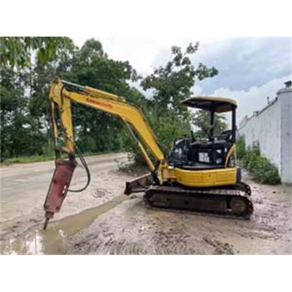 3 toneladas de Japón de alta calidad Komatsu PC 30 MR excavadora de rastreador con horas de trabajo más cortas