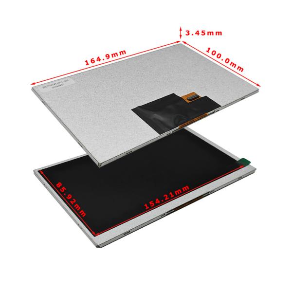 7 Inch 1024x600 TFT LCD Screen Display With MIPI 31 Pin Optional Touch Panel