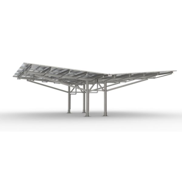 High Durability Solar Panel Carport ECO Y Frame Carport Easy Installation
