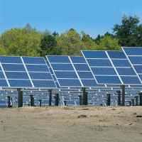 Q235B galvanizado de montagem à terra Q345B fora nos suportes do painel solar da grade