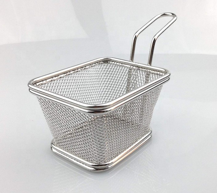RK Bakeware China Foodservice NSF Проволочная сетка из нержавеющей стали Картофель фри Держатель корзины для картофельных чипсов