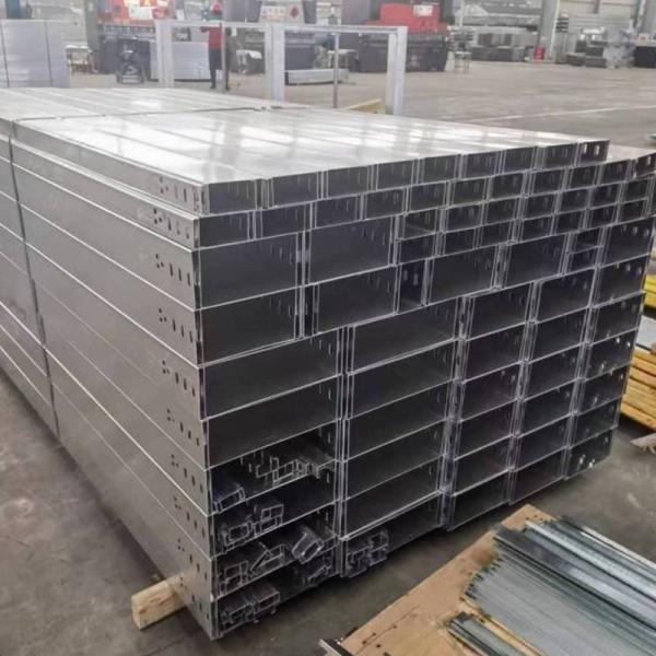 Wall Mount Cable Tray Solid Galvanized With Installation Method And Finish Galvanized