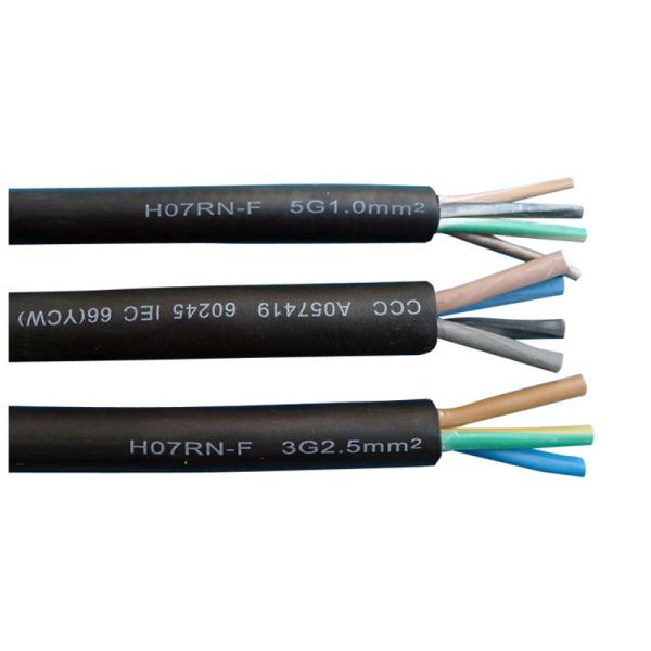 Long-Lasting Performance Red Copper Wire Core Material Durable Rubber Sheathed Cable for Water-Proof Wdza-Yjy Irrigation