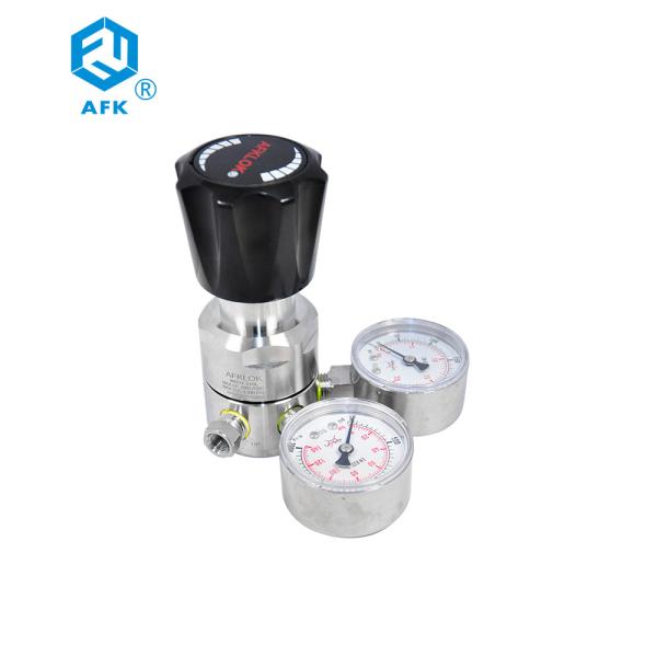 Argon Ammonia Gas Pressure Regulator 2000psi Nitrogen AFK R11 SUS316