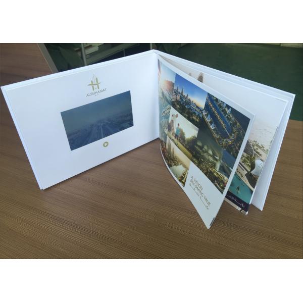 A5 Size Personalized Video Greeting Cards Recordable High Recall Value