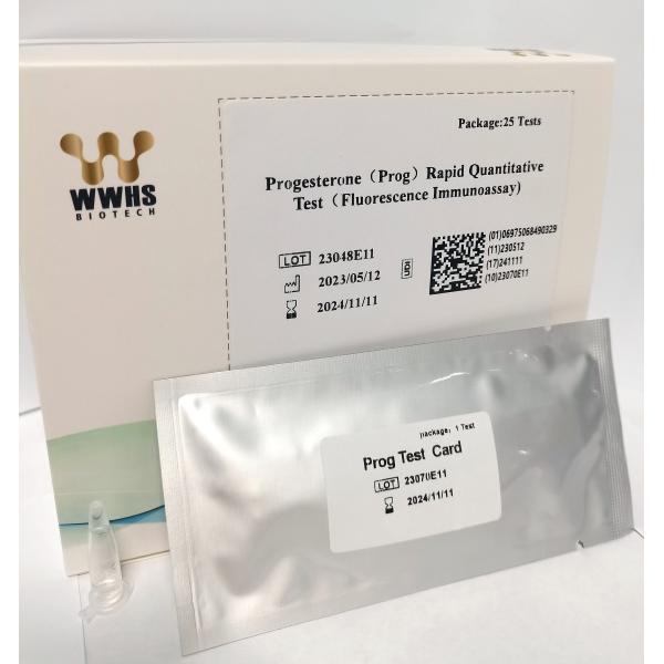 Immunoassay флуоресцирования FIA POCT теста WWHS прогестерона (Prog) быстрый количественный