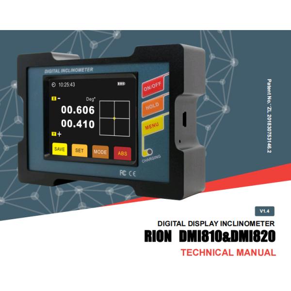 Уклономер цифров оси высокой точности RION DMI820 двойной