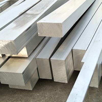 7075 6061 barra quadrada de alumínio contínua Rod Processing 1/16” 2x2 10mm